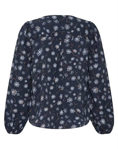 Fransa - FRKalia Bluse - Salute With Blue Brown